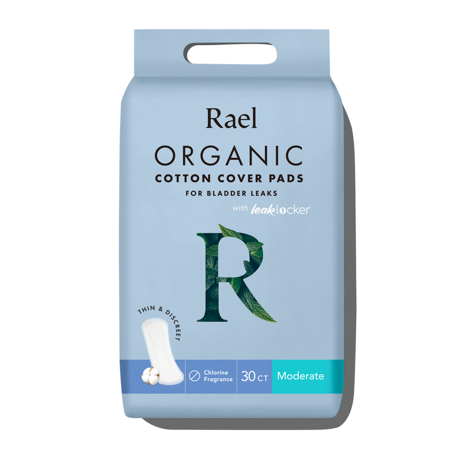 Moderate Organic Cotton Cover Incontinence Pads | G2046AVT